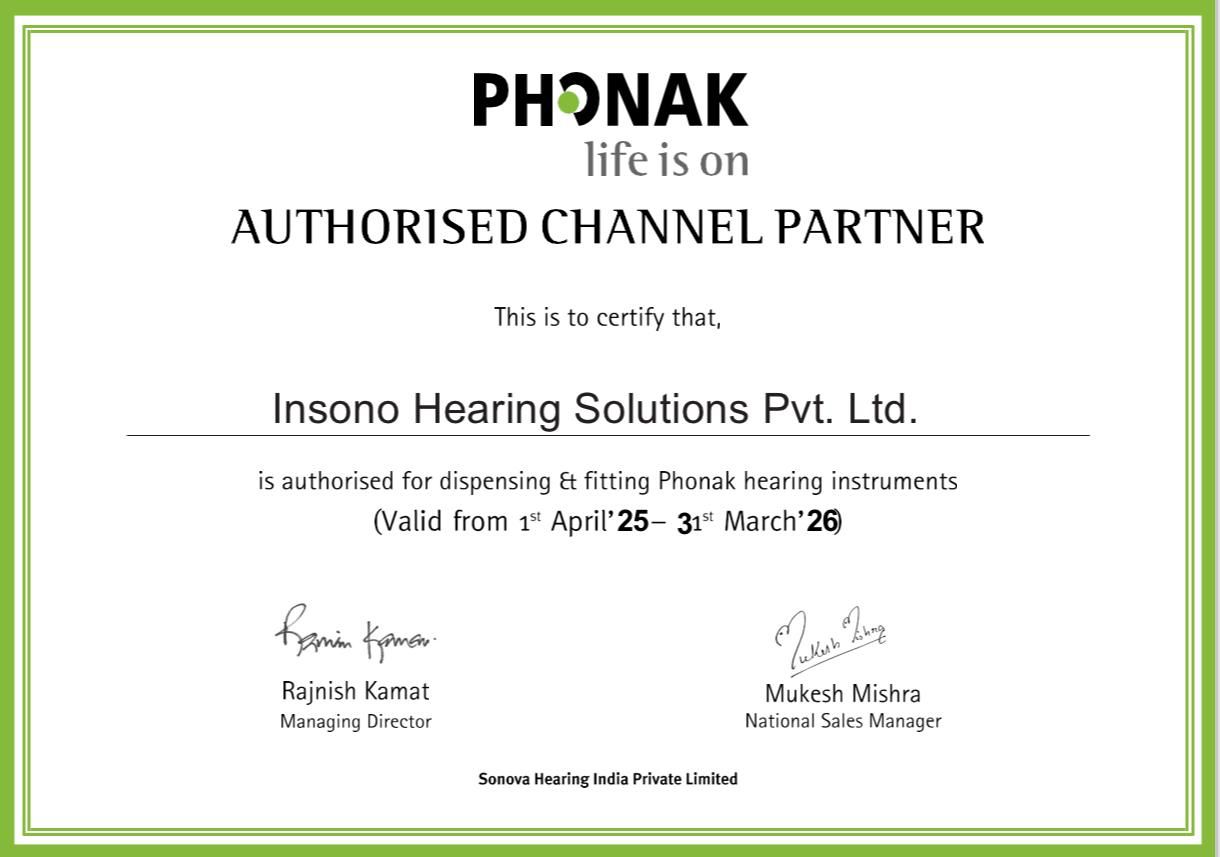Phonak Certified Partner